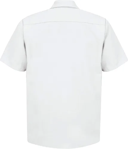 Vista 2 de Red Kap Camisa de trabajo industrial para hombre ajuste regular manga corta