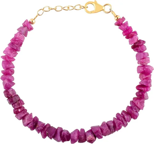Vista 6 de Pulseras delicadas de piedras preciosas naturales crudas para mujer, cristales de piedra natal y piedras curativas, chapado en rodio de plata de ley