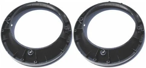 Vista 2 de Adaptador de altavoz de fábrica a mercado de accesorios, anillo de ajuste compatible con Harley-Davidson Ultra y Roadglide de 5.25 a 6.5 pulgadas