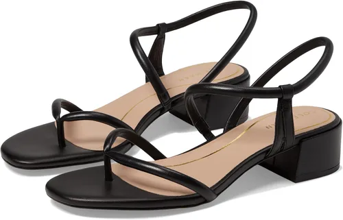 Vista 4 de Cole Haan Calli Sandalia de tacón de bloque de tanga, 1.575in