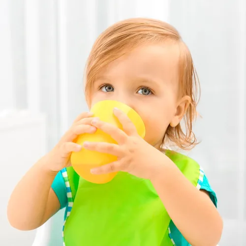 Vista 4 de Avanchy Silicone Training Cup – 5 oz + 12 oz Open Cups for Toddlers and Infants – Ideal for Baby Led Weaning and Transitioning from Bottles, Blue