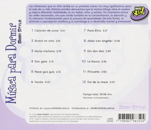 Vista 2 de Musica Para Dormir Baby