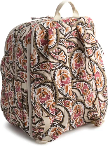Vista 2 de Vera Bradley Mochila Bancroft XL de algodón prémium para mujer, Tamaño único