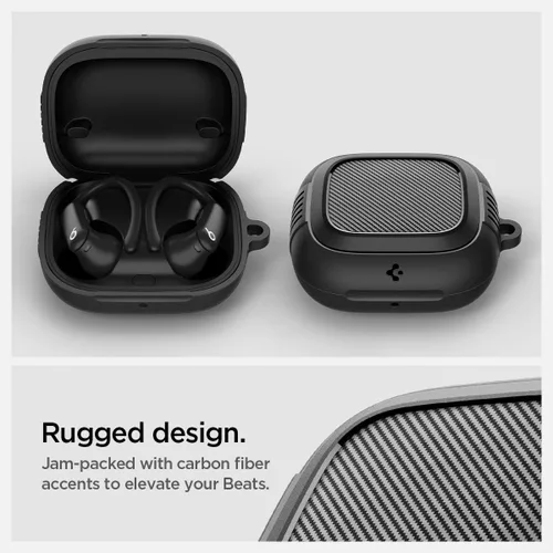 Vista 3 de Spigen Armadura resistente diseñada para Powerbeats Pro 2 Case (2025)