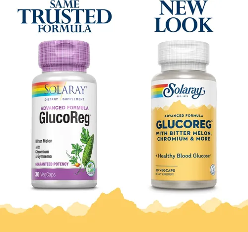 Vista 2 de SOLARAY GlucoReg - 30 Cápsulas