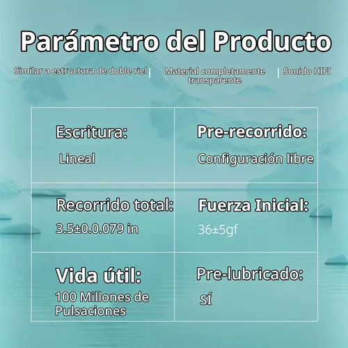 Vista 8 de GATERON - Interruptores de teclado lineales magnéticos Jade Max (70 piezas)