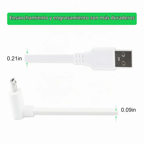 Vista 6 de LEFXMOPHY Cable de alimentación de 30 pies para WYZE Cam Pan V3 Conector en forma de L de 90 grados Micro USB Cable de extensión de ángulo recto 30FT