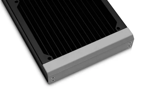 Vista 3 de EKWB EK-Quantum Surface S360, negro, radiador de PC de 14.173 in, 1.181 in de grosor, 3 soportes de ventilador de 4.724 in, 2 puertos G1/4 pulgadas