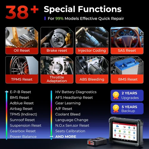 Vista 3 de Launch X431 PRO Dyno Bidirectional Scan Tool, ECU Coding Online Offline, 38 HOT Services, CANFD DoIP, FCA SGW, 8 módulos de expansión