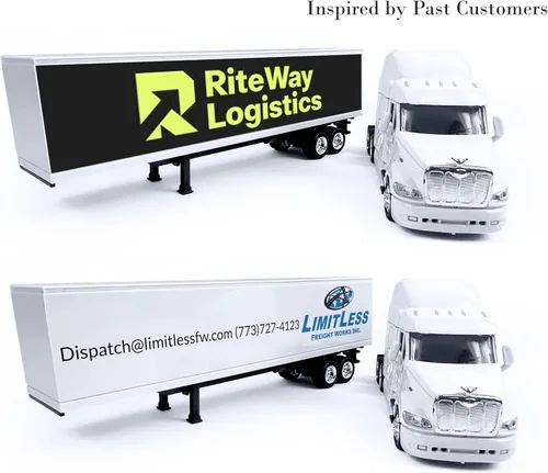 Vista 3 de NewRay SS-15553D Camión personalizado 1:43, Peterbilt 387 Camionero de largo recorrido, cabina de metal fundido a presión, estilo de camión
