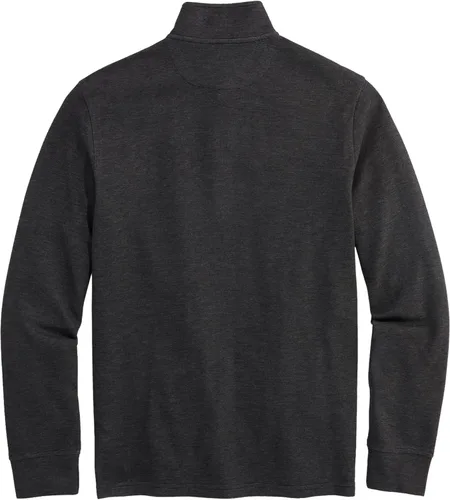 Vista 4 de vineyard vines Suéter con cremallera de un cuarto para hombre Negro azabache