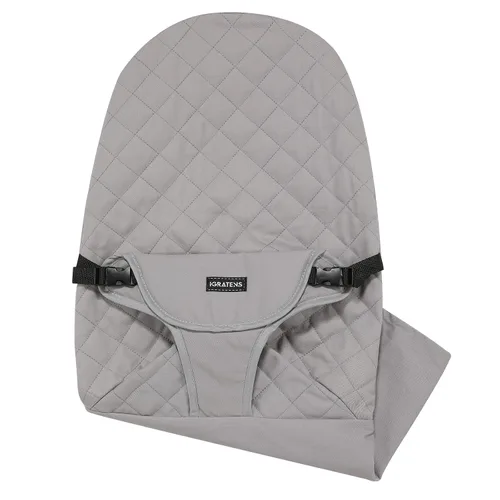 Vista 7 de iGRATENS Asiento de Tela para Mecedora - Funda para Mecedora Baby Bjorn Compatible con Modelo Balance Soft & Bliss, 100% Algodón, Amigable