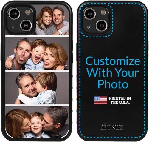 Vista 7 de Guard Dog Funda compatible con iPhone 13 Mini, grado militar, protección resistente de dos piezas, personalizada, fotos, seis marcos