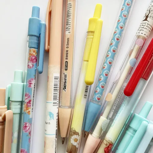 Vista 6 de sencoo Paquete de 12 lápices mecánicos creativos para estudiantes, papelería para niños, regalo de cumpleaños, premio escolar, regalo para niños