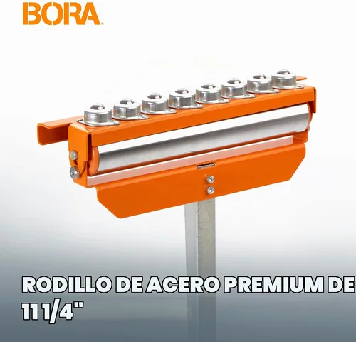 Vista 5 de BORA PM-5093 Soporte de rodillo para sierra de mesa - Soporte de rodamiento de bolas ajustable