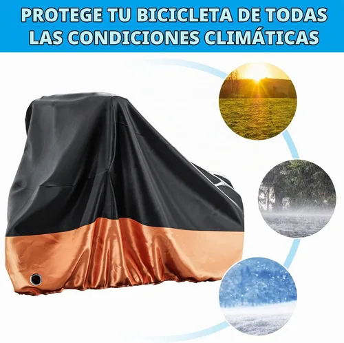 Vista 3 de MOPHOTO Funda de triciclo para adultos para almacenamiento al aire libre, cubierta impermeable para bicicleta para triciclos adultos, fundas Negro