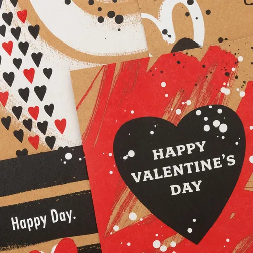 Vista 5 de Hallmark - Tarjetas de San Valentín, paquete surtido de 16 unidades (feliz día del corazón)