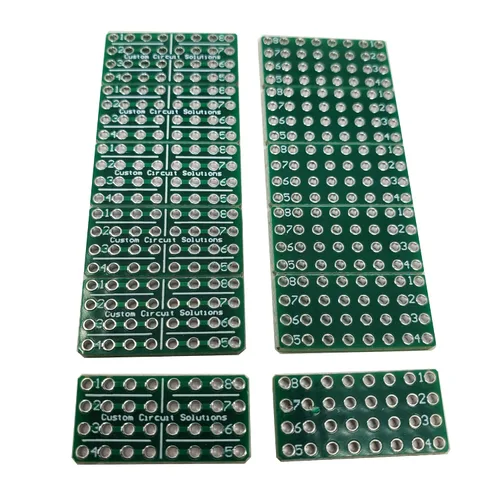 Vista 8 de Soluciones de Circuito Personalizado – Módulo de PCB de Separación SMD a DIP, 4-Pino, Adaptador de Cabezal de D2PAK (DPAK) a DIP con Resistencia SMT