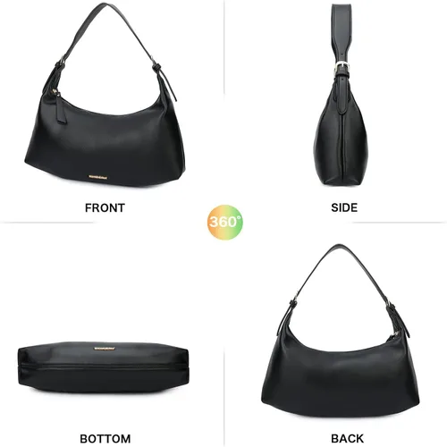 Vista 5 de Montana West Lindos bolsos de hombro para mujer, mini monederos de cuero y bolsos de mano