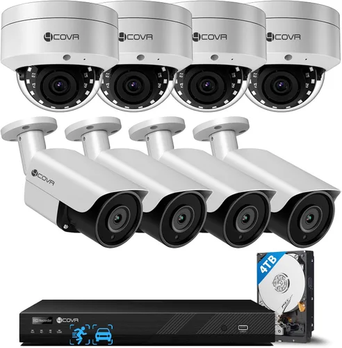Vista 12 de 4COVR 16 Channel Security Camera System PoE for Business, LYH54A5M1608-1