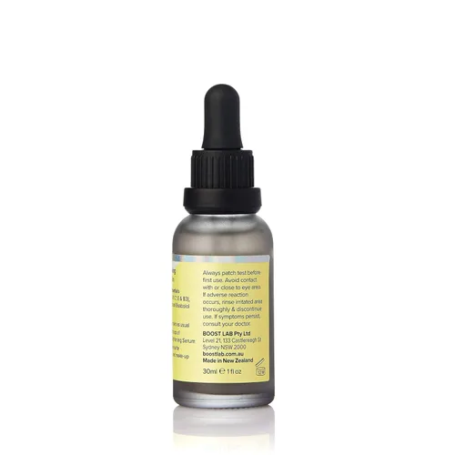 Vista 3 de BOOST LAB Suero iluminador de vitamina C para hombres y mujeres, piel radiante y cara, unifica el tono de la piel, manchas faciales oscuras claras