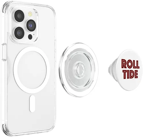 Vista 3 de Roll Tide PopSockets PopGrip: agarre intercambiable para teléfonos y tabletas PopSockets MagSafe PopGrip para iPhone