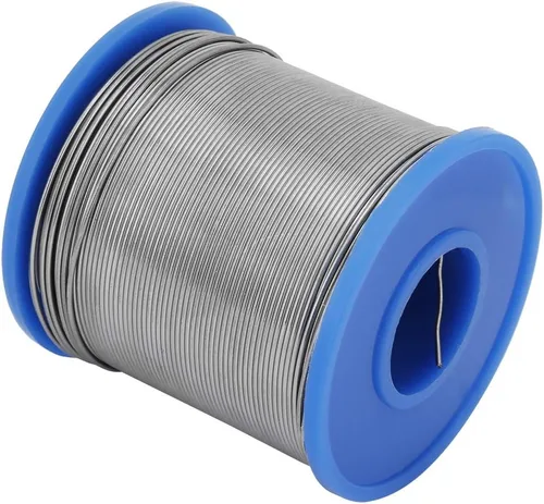 Vista 6 de Rollo de alambre de soldadura de núcleo de colofonia 60/40 de 0.047 in de diámetro para soldador electrónico con carrete de soldadura de núcleo