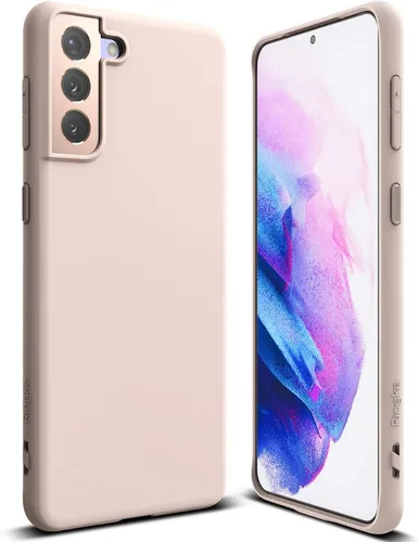 Vista 10 de Ringke Air-S - Funda compatible con Samsung S21 Plus 5G, funda de TPU suave con textura satinada mate, color gris lavanda Lavanda Gris