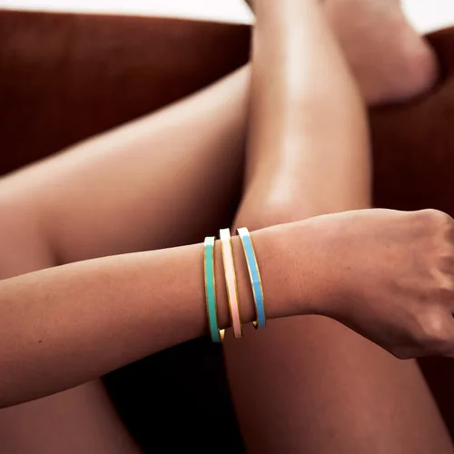 Vista 3 de STORYJEWELLERY Pulsera My Badass Friend Gang, pulsera Badass Bestie, pulsera de la amistad, pulsera a juego para mejor amiga, pulseras de amistad