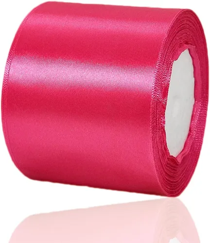 Vista 147 de Cinta beige de 1-1/2 pulgadas x 25 yardas, cinta de satén de tela de color sólido para envolver regalos, manualidades, ramos de novia, coronas