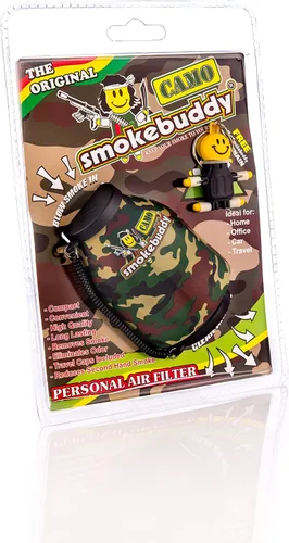 Vista 3 de smokebuddy Filtro de aire personal de camuflaje, original