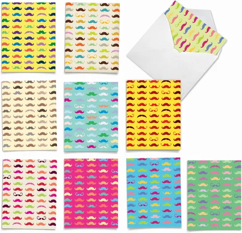 Vista 10 de The Best Card Company - 10 tarjetas en caja para niños (10.1 x 13 cm), lindas tarjetas en blanco para toda ocasión, MPOCB-KIDS.