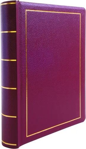 Vista 2 de Wilson Jones 0396-11 Libro de Minutos Looseleaf, cubierta de cuero rojo, 125 páginas, 8 1/2 x 11 pulgadas