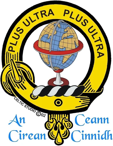 Vista 2 de Nairn Scottish Clan Crest Badge Sporran