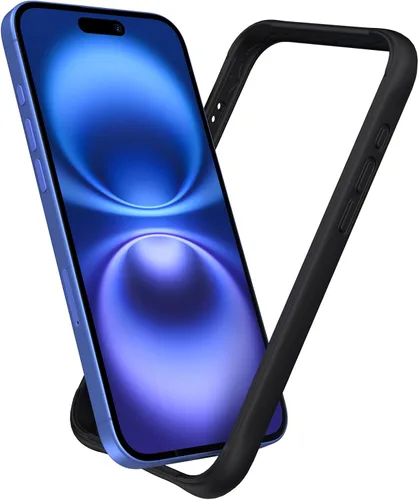 Vista 22 de Funda de silicona líquida para iPhone 12/12 Pro de 6.1 pulgadas, color negro [Absorción de golpes] [Protección de borde elevado]
