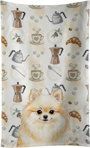 Vista 336 de Caroline's Treasures Afghan Hound - Toalla de cocina para barra de café, terciopelo frontal y lazo de algodón, lavable a máquina Sabueso afgano