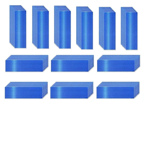 Vista 55 de Pegatinas reflectantes 1 pulgada de diámetro Redondas Reflectoras, Cinta adhesiva impermeable al aire libre de alta visibilidad (80 piezas)