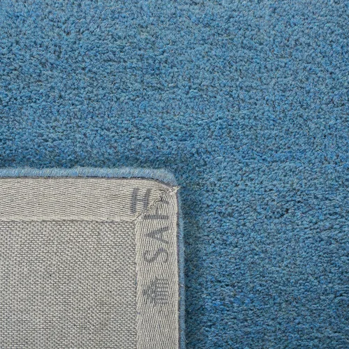 Vista 6 de SAFAVIEH Himalaya Collection - Alfombra decorativa, 2 x 3 pies, color azul, lana hecha a mano, ideal para zonas de alto tráfico en entrada, sala