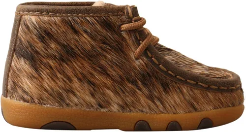 Vista 4 de Twisted X bebé bebé bebé bebé bebé conducción Mocasin bota Dusty Tan
