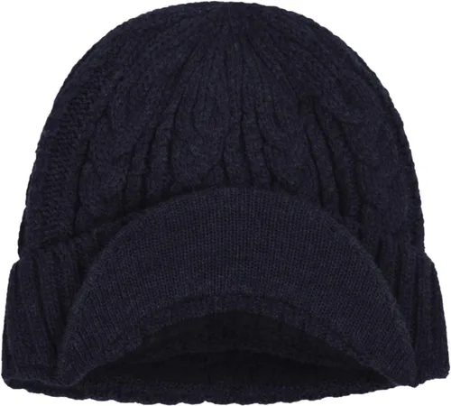 Vista 87 de Janey&Rubbins Gorro de punto diario con orejeras con forro polar y calavera