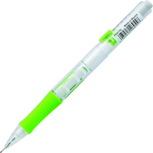 Vista 3 de Pentel QUICK CLICK - Portaminas mecánico (0.7mm), cuerpo verde, caja de 12 lápices (PD217D)