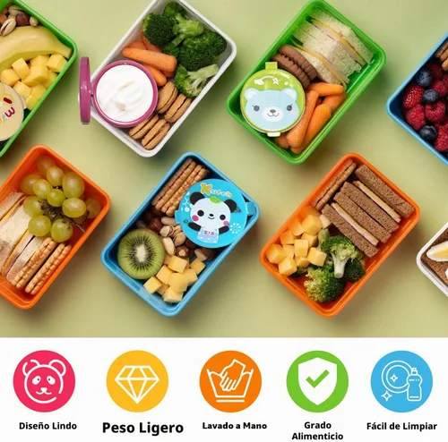 Vista 5 de Paquete de 8 recipientes para aderezo de ensalada, pequeños