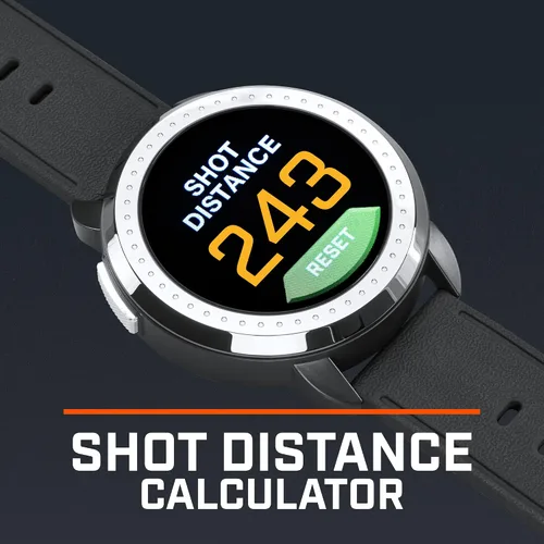 Vista 7 de Bushnell Golf iON Elite GPS Watch – Color Touchscreen, Slope‑Adjusted Yardages, 38,000+ Courses, Shot Tracker, USB‑C, Magnetic Charger