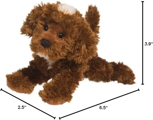 Vista 2 de Douglas Bosco Chocolate Labradoodle Perro de Peluche Relleno