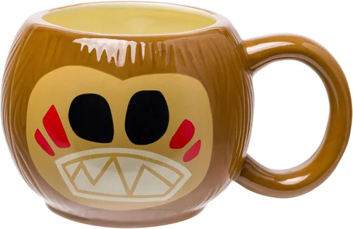 Vista 56 de Silver Buffalo Disney Alicia en el país de las maravillas Taza de té apiladas de cerámica esculpida en 3D, 20 onzas (591.4 ml)
