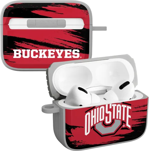 Vista 5 de Affinity Bands Ohio State Buckeyes Champion Series HDX - Funda compatible con Apple AirPods Pro