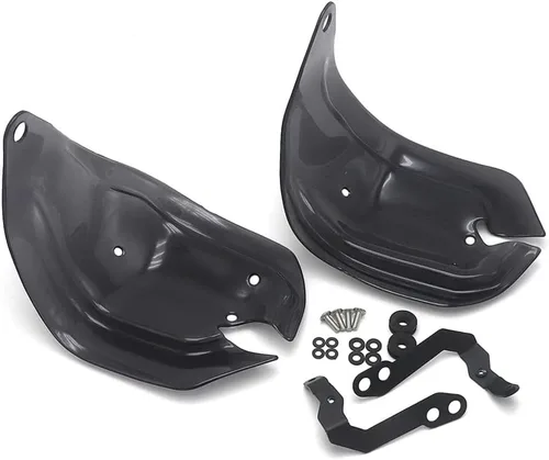 Vista 3 de Extensiones de protector de mano de motocicleta para Tenere 700 Tenere700 XTZ 700 2019-2021 (gris ahumado)