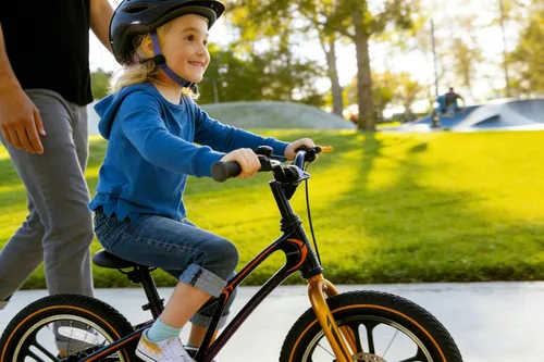 Vista 4 de CXWXC Bicicleta para niños de 14, 16, 18 pulgadas, bicicleta para niños y niñas de 3 a 9 años, bicicletas ligeras de una sola velocidad con rueda