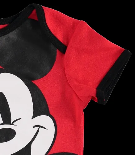 Vista 7 de Disney Conjunto de 4 piezas de Mickey Mouse traje de cuerpo con peto y pantalones