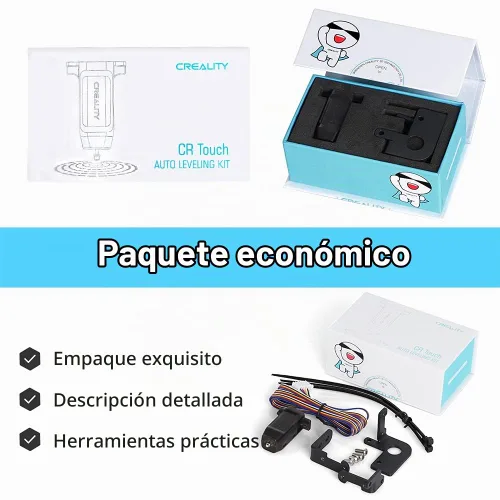 Vista 6 de Creality Kit oficial de nivelación automática CR Touch, impresora 3D, kit de sensor de nivelación de cama automático para Ender 3 / Ender 3 V2